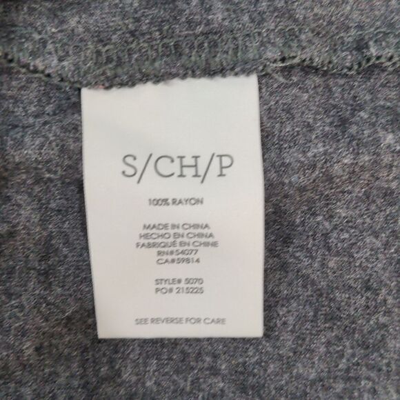 CAbi #5070 Charcoal Gray Asymmetrical Tank size Small - Picture 6 of 8